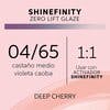 SHINEFINITY ZERO LIFT GLAZE - COOL DEEP CHERRY 04/65, 60ML