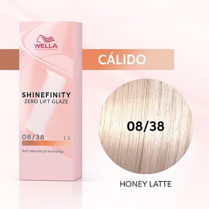 SHINEFINITY ZERO LIFT GLAZE - WARM HONEY LATTE 08/38, 60ML