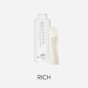 WHITE UP Dust free advanced lightener and a versatile bleach with a high lifting performance to create clean, bright blonde colour results