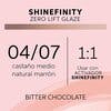 SHINEFINITY ZERO LIFT GLAZE - NATURAL BITTER CHOCOLATE 04/07, 60ML