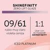 SHINEFINITY ZERO LIFT GLAZE - COOL ICED PLATINUM 09/61, 60ML